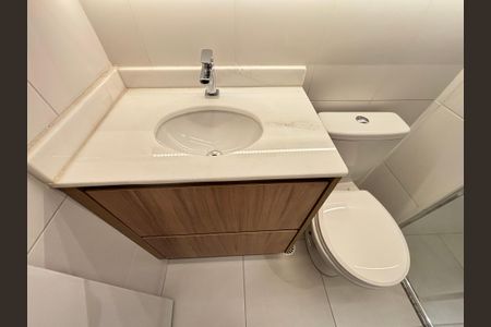 Apartamento para alugar com 26m², 1 quarto e sem vaga Apartamento para alugar com 26m², 1 quarto e sem vagaBanheiro da SuíteSuíte