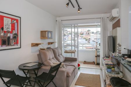 Sala de apartamento à venda com 1 quarto, 42m² em Pompeia, São Paulo