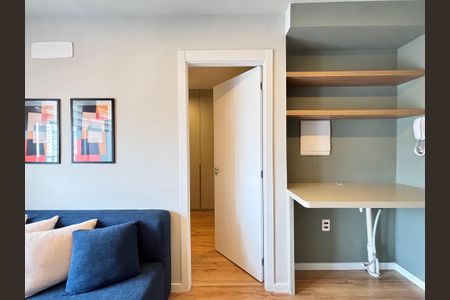Apartamento para alugar com 26m², 1 quarto e sem vagaSala/Cozinha
