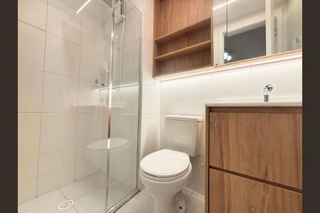 Apartamento para alugar com 26m², 1 quarto e sem vagaBanheiro da Suíte