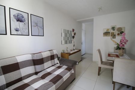 Sala de apartamento à venda com 3 quartos, 57m² em Taquara, Rio de Janeiro