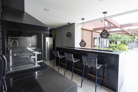 Cozinha de apartamento para alugar com 1 quarto, 25m² em Vila Mariana, São Paulo