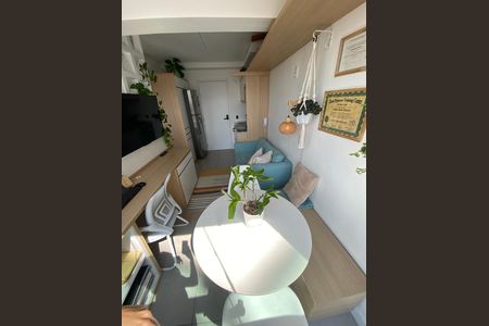 Sala de apartamento para alugar com 1 quarto, 29m² em Chácara Inglesa, São Paulo