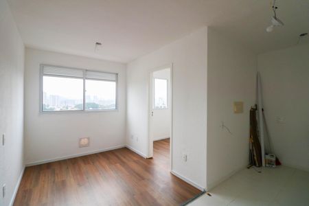 Sala / Cozinha de kitnet/studio à venda com 2 quartos, 42m² em Jardim Promissao, São Paulo