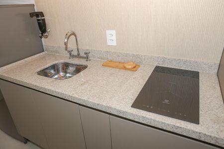 Studio para alugar com 25m², 1 quarto e sem vaga Studio para alugar com 25m², 1 quarto e sem vagaCozinha