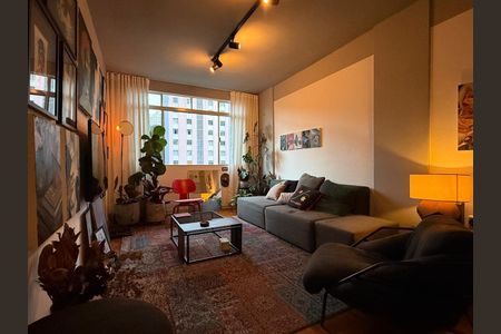 Sala de apartamento à venda com 1 quarto, 62m² em Bela Vista, São Paulo