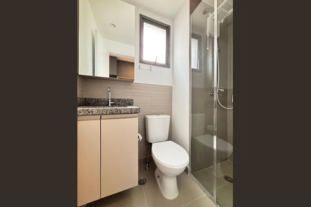 Apartamento para alugar com 25m², 1 quarto e sem vaga Apartamento para alugar com 25m², 1 quarto e sem vagaBanheiro