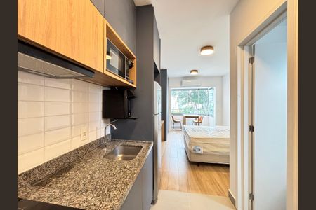 Apartamento para alugar com 25m², 1 quarto e sem vaga