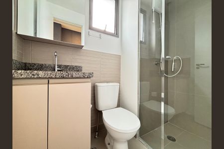 Apartamento para alugar com 25m², 1 quarto e sem vaga Apartamento para alugar com 25m², 1 quarto e sem vagaBanheiro