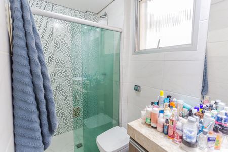Banheiro da Suíte de apartamento à venda com 3 quartos, 106m² em Ipiranga, Belo Horizonte