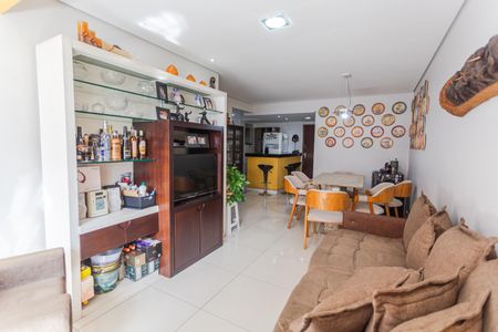 Sala de apartamento à venda com 3 quartos, 106m² em Ipiranga, Belo Horizonte