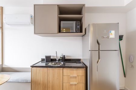 Studio à venda com 25m², 1 quarto e sem vagaCozinha