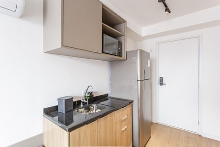 Studio à venda com 25m², 1 quarto e sem vagaCozinha