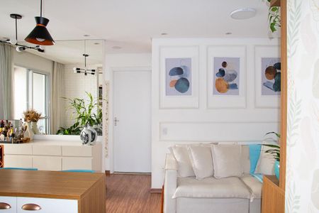 Sala de apartamento à venda com 2 quartos, 51m² em Vila Metalúrgica, São Paulo