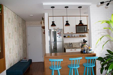 Apartamento à venda com 51m², 2 quartos e 1 vaga Apartamento à venda com 51m², 2 quartos e 1 vagaSala/cozinha americana