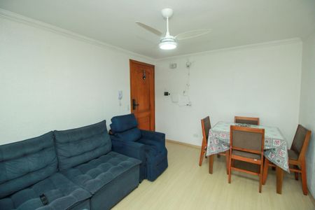 Sala de apartamento à venda com 2 quartos, 55m² em Jardim Alvorada, Santo André