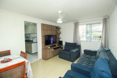 Sala de apartamento à venda com 2 quartos, 55m² em Jardim Alvorada, Santo André