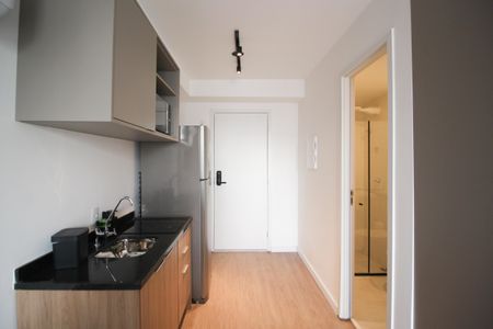 Studio à venda com 25m², 1 quarto e 1 vagaCozinha