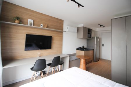 Studio à venda com 25m², 1 quarto e 1 vagaSuíte 