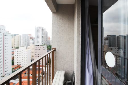 Studio à venda com 25m², 1 quarto e 1 vagaVaranda