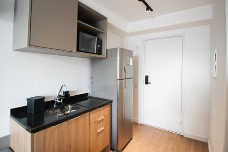 Studio à venda com 25m², 1 quarto e 1 vagaCozinha