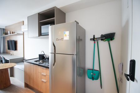 Studio à venda com 25m², 1 quarto e 1 vagaCozinha