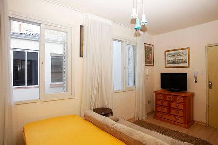 Studio - Sala / Quarto de apartamento para alugar com 1 quarto, 31m² em Bom Fim, Porto Alegre