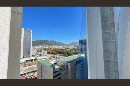 Varanda da Sala de apartamento para alugar com 2 quartos, 47m² em Santo Cristo, Rio de Janeiro