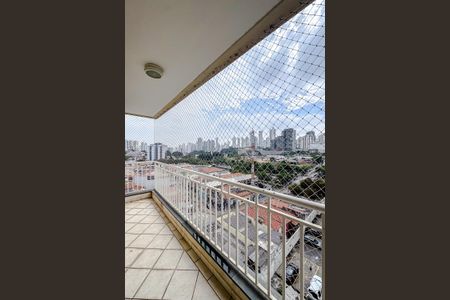 Varanda da Sala de apartamento para alugar com 2 quartos, 82m² em Vila Invernada, São Paulo