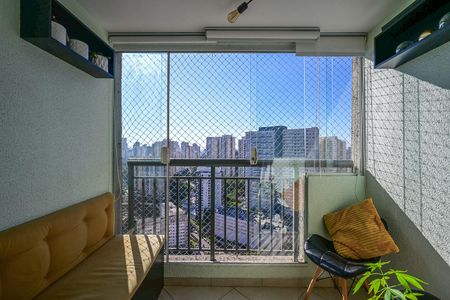 Apartamento à venda com 47m², 2 quartos e 1 vagaVaranda