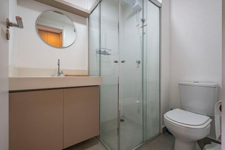 Studio para alugar com 26m², 1 quarto e sem vagaBanheiro social