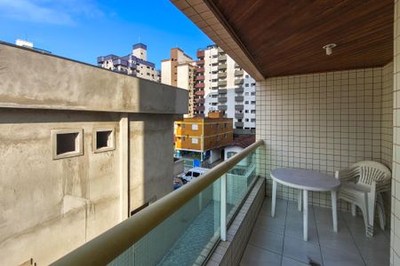 Sacada  de apartamento para alugar com 1 quarto, 77m² em Vila Tupi, Praia Grande