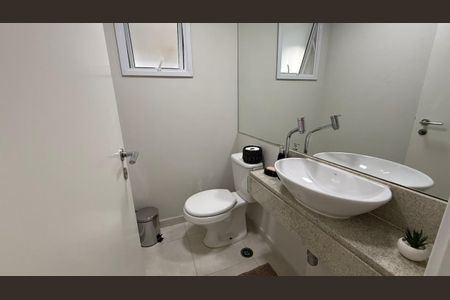 Lavabo de apartamento à venda com 3 quartos, 122m² em Jardim Dom Bosco, São Paulo