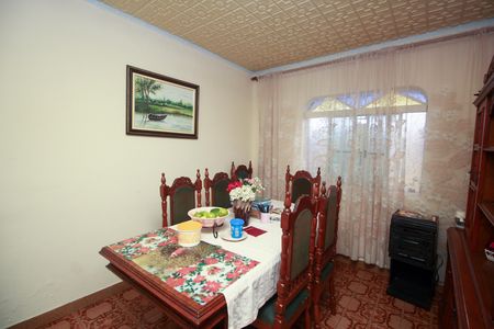 Sala de Jantar de casa à venda com 4 quartos, 250m² em Vila Palmares, Santo André