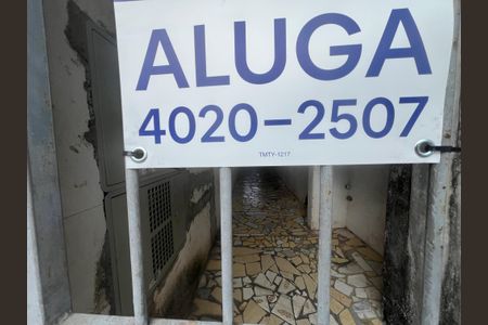 Casa de condomínio para alugar com 40m², 1 quarto e 1 vagaFachada/Placa