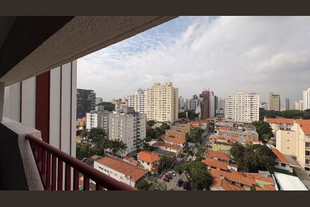 Apartamento à venda com 25m², 1 quarto e sem vagaVista da sacada