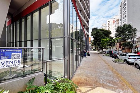 Studio à venda com 27m², 1 quarto e sem vagafachada do predio