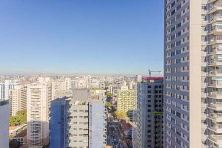 Vista da Varanda de kitnet/studio à venda com 1 quarto, 27m² em Pinheiros, São Paulo