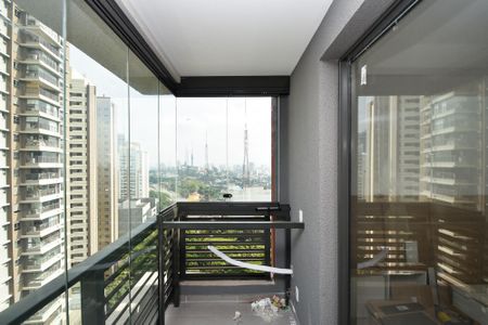 Studio à venda com 27m², 1 quarto e sem vagavaranda Sala