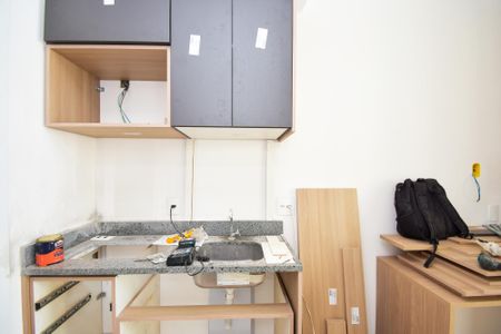Studio à venda com 27m², 1 quarto e sem vagacozinha