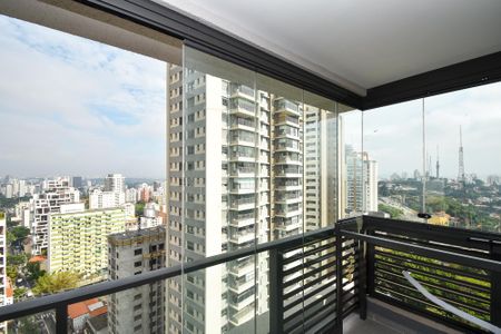 Studio à venda com 27m², 1 quarto e sem vagavaranda Sala