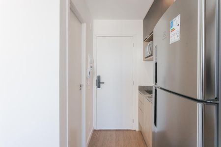 Cozinha de kitnet/studio à venda com 1 quarto, 27m² em Pinheiros, São Paulo