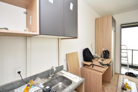 Studio à venda com 27m², 1 quarto e sem vagacozinha