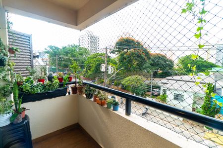 Sacada da Sala de apartamento à venda com 2 quartos, 60m² em Vila Guarani (zona Sul), São Paulo