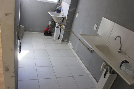 Apartamento para alugar com 42m², 2 quartos e 1 vagaCozinha com lavanderia 
