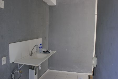 Apartamento para alugar com 42m², 2 quartos e 1 vagaCozinha com lavanderia 