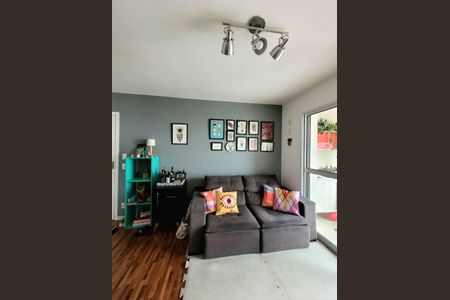 Sala  de apartamento à venda com 2 quartos, 61m² em Lapa, São Paulo