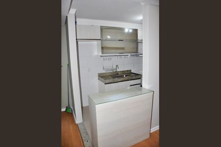 Apartamento para alugar com 45m², 2 quartos e 1 vagaDetalhe - Cozinha Americana