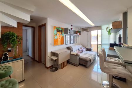 Sala de apartamento para alugar com 2 quartos, 140m² em Santa Rosa, Niterói