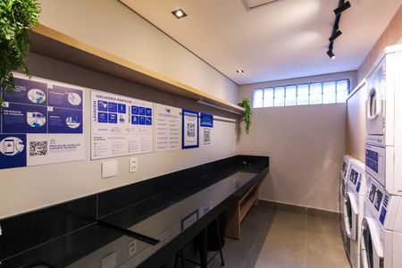 Apartamento para alugar com 38m², 2 quartos e sem vaga Apartamento para alugar com 38m², 2 quartos e sem vagaLavanderia